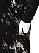 Jay Jay Women Vintage Loose Fit Long Sleeve Split Tie Dye Maxi Long Dress with Pocket