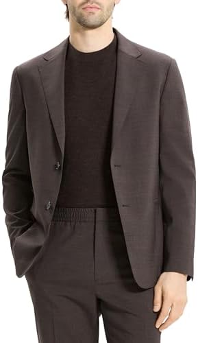 Theory Men's Clinton DPK Jacket with Precis, Putty, Tan, Off White