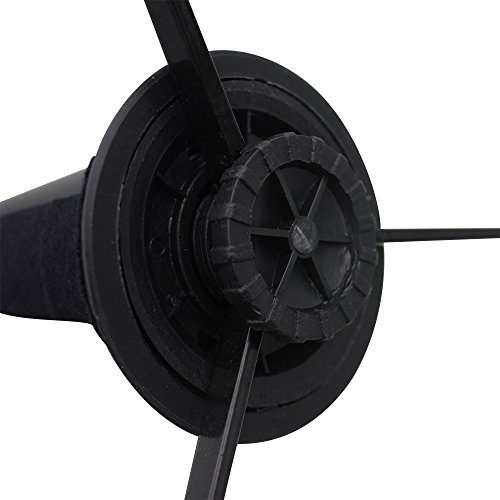 Andoer Portable Soprano Saxophone Sax Stand Folding Tripod Black