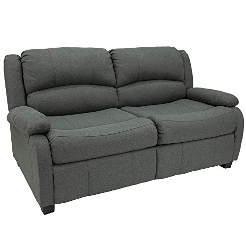RecPro 65" RV Hide A Bed Loveseat RV Sleeper Sofa Cloth Memory Foam Mattress Pull Out