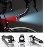 Tacx Lumos Road Dropbar Barend Light System HeadLight, Taillight & Directional Set (Both Left & Right).