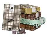 Caffe Hardy Italy Espresso Capsules Variety Pack, 50 Single Cup Coffee Pods Compatible with Nespresso Original Machines, Family-owned in Milan Since 1954