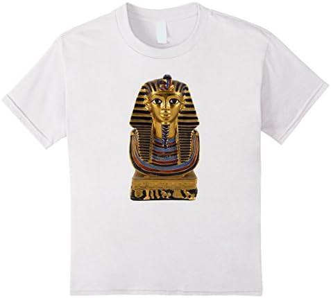 Kids Egyptian Pharaoh Miniature T-Shirt 12 White