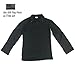 ReFire Gear Men's Military Tactical Army Combat Long Sleeve Shirt Slim Fit Camo T-Shirt with 1/4 Zipper, Black, US XX-Large(Tag 5XL)