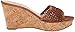 Nine West Women's Edmonda Fabric Wedge Sandal