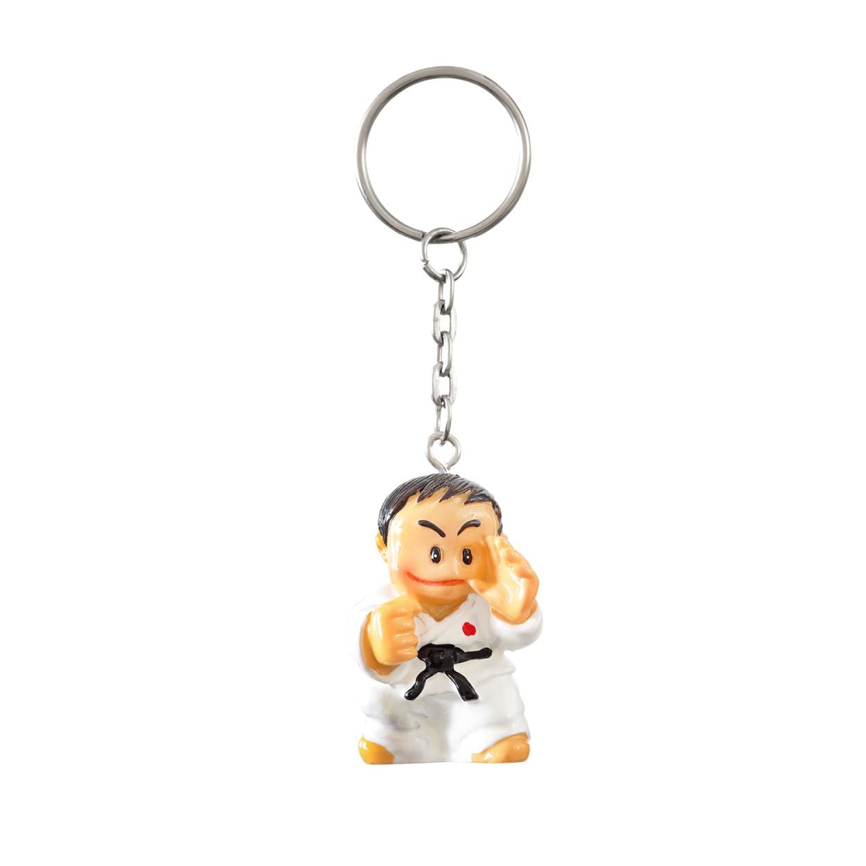 Playwell Martial Arts Karate Figurine Man Key Chain (Rings) - New