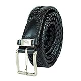 Nautica Men's  1 1/4 in. Braided Belt,Black,36