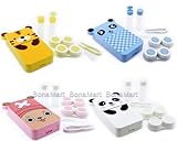 BONAMART ® Cute Travel Contact Lens Case Kit Holder Mirror Box