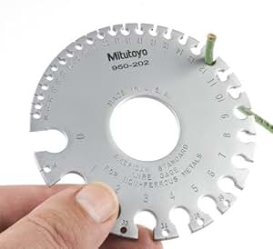 950-202 - Mitutoyo American Standard Wire Gage Ring, 0-36 ...