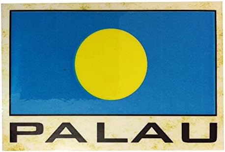 Flag Fridge Refrigerator Magnets - Asia and Africa (Country: Palau)