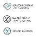 Qmadix $100 Replacement Guarantee- Invisible First Defense Nano Liquid Glass Screen Protector [Scratch Resistant] for all iPhone, iPad, Apple Watch, Samsung phones - Extreme Liquid Glass Protection