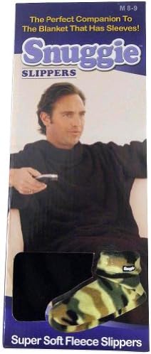 Snuggie - Mens Snuggie Slipper
