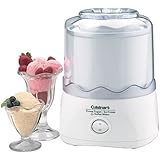 Cuisinart ICE-20 Automatic 1-1/2-Quart Ice Cream Maker, White