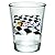 Shot Glass - Nascar Checkered Flag (2oz)