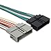 Harmony Audio HA-701817 Compatible with Chrysler Dodge Jeep Plymouth Factory Stereo Radio to Aftermarket Radio Harness Adapter