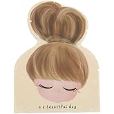 IOOOFU Set of 100 Packing Paper Barrettes Jewelry Packaging Cards Kraft Paper Tags Holder Label Hair Accessory