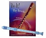 Recorder Pack: Yamaha Blue Soprano Recorder with Do It! Play Recorder! Book