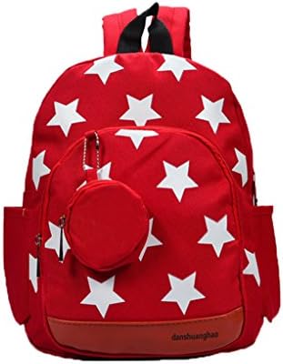 YYLIANG Baby Kid's Backpack -12.2 Inch - 1-5 Years Old (Red)
