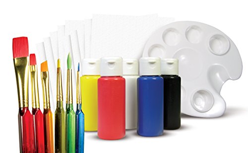 Faber Castell Young Artist Learn to Paint Set - Washable Paint Set for Kids