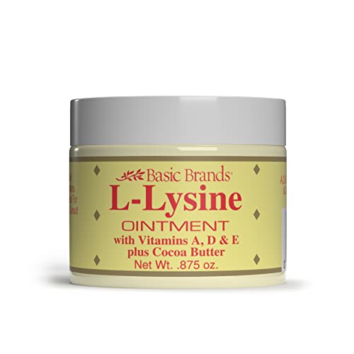 Basic Brands LLysine Ointment 0.875 oz Lysine Cold Sore