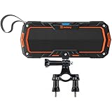 Jackery Boom 10W Bluetooth 4.1 IP65 Water Resistant Dustproof Rugged Portable Charger Speaker Perfect for Biking, Hiking Play, Jackery Empowers Your Mobile Outdoor Life On The Go with Bike Mount
