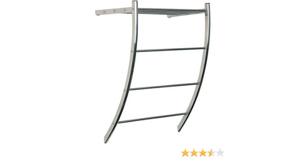 PROTENROP Toallero Luisa, Color Gris, Acero : Amazon.es ...