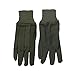 SEUROINT 6 Pairs Pack Cotton Gloves, Premium Garden Gloves, PVC Dots Cotton Work Gloves, Sure-Grip Breathable Gardening Gloves, Medium, Dark Green