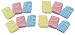 16pc ALAZCO Reusable Disposable Elastic Shower Caps - Cute Polka Dot - Full Size Adult