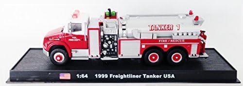 Freightliner Tanker USA Fire Truck Diecast 164 Model (Amercom gB21)