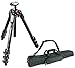 Manfrotto MT055CXPRO4 055 Carbon Fiber 4-Section Tripod with Horizontal Column + Calumet Padded Tripod Bag