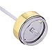 4 Pack - Top House Insulated Acrylic Tumblers with Gold Lids and Straws, 16oz Insulated Travel Cups, 8 Reusable Straws (Gold Lids)