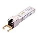 10Gtek for Cisco GLC-T/ SFP-GE-T 1000Base-T SFP Transceiver Module RJ45 connector, Pack of 4