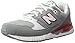 New Balance Men's 530 V1 Sneaker, Grey/Red/White, 9.5 D US