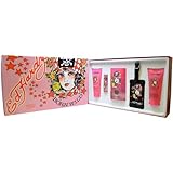 Christian Audigier Ed Hardy Born Wild Set for Women with Luggage Tag