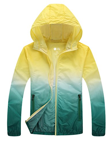 ZSHOW Women's Super Lightweight Jacket Quick Dry Windbreaker UV Protect Coat
