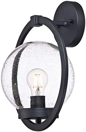 Westinghouse Lighting Palm Beach One-Light Outdoor Wall Fixture, Textured Black - Image 3