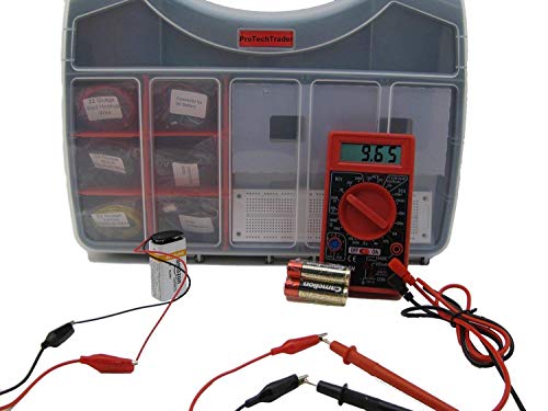 Ultimate Make: Electronics Kit Bundle - Includes All 3 Electronic Component Kits and Make: Electronics (2nd ED) Book by Charles Platt - STEM Electronics Science Education Set for Beginners Teen-Adult