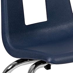 Flash Furniture Mickey Advantage Navy Student Stack