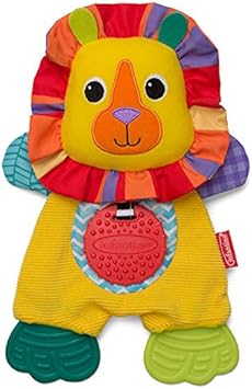 infantino cuddly teether lion