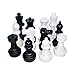 Kettler Giant Chess Pieces Complete Set with 25 Inches Tall King - White and Black