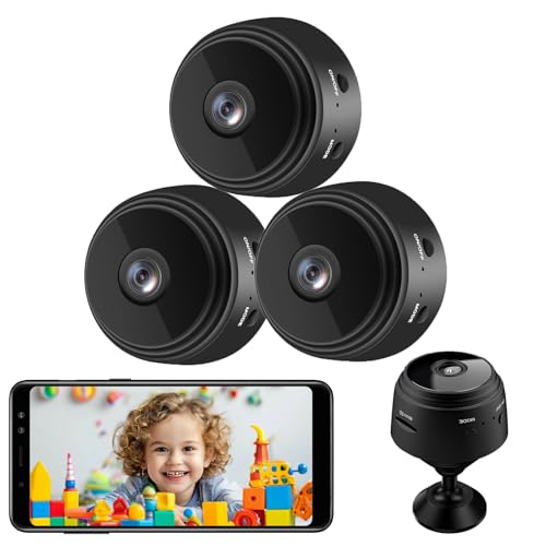 senri Mini Security Camera 3-Pack