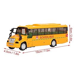 School Bus Model, Yellow School Bus Model 1:32 Die