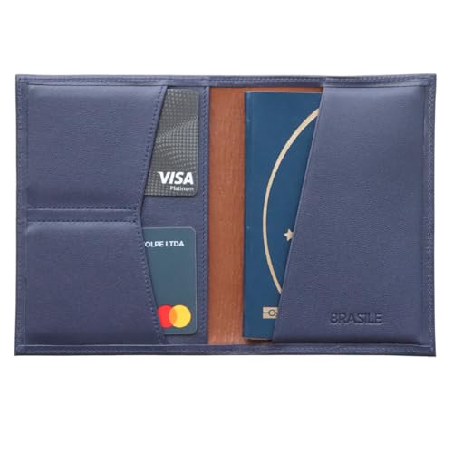 Carteira Porta Passaporte (Marinho)