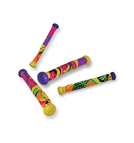 Diving Masters Power Pack Pool Diving Toy (3 - Dizzy Dive Rings / 3 - Fabric Dizzy Dive Tubes) (Colors Vary)