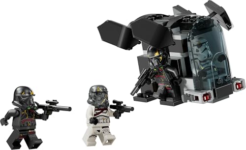 LEGO Star Wars 75412 Todestruppler & Nachttruppler Battle Pack - Bauspielzeug mit Dropship und 4 Mini-Figuren mit Blastern - Sammlergeschenk für Jungen ab 6 Jahren und Ahsoka-Fans 10