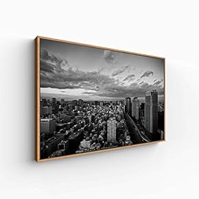 Canvas Wall Art for Living Room, Bedroom Black and White Construction Framed Canvas Prints for Home Decoration Ready to Hang - 16x24 inches