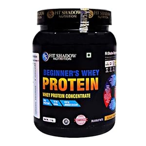 Fit shadow beginners whey protein 1kg Coffee mocha