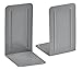 Acrimet Metal Bookends, Non-Skid Book Stand for Shelves, Heavy Duty Book Stopper, 6-7/8