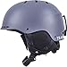 Traverse Vigilis 2-in-1 Convertible Ski & Snowboard/Bike & Skate Helmet with 10 Vents, Matte Ash, Large/X-Large (56-60cm)