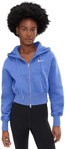 Amazon.com: Nike Sportswear Phoenix Fleece Women's 1/2-Zip Cropped